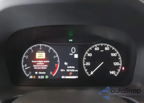 2025 Honda Odyssey Ex-L z USA, uszkodzony, nr VIN 5FNRL6H64SB053606